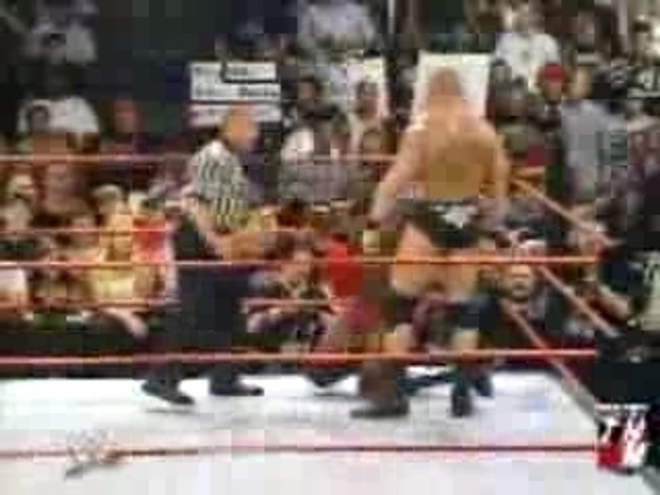 Brock lesnar vs booker