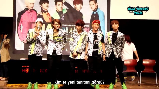 120519 B1A4 - Busan İmza Günü (Türkçe Altyazılı)