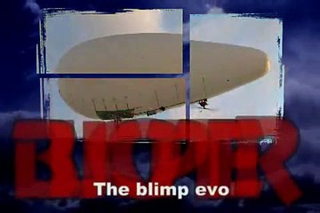 Blimp + Helicopter = Blicopter an Unmanned airship