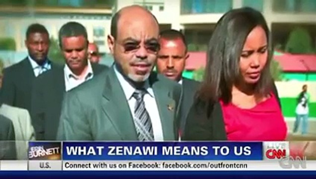 Erin Burnett of CNN takes on Meles Zenawi and China