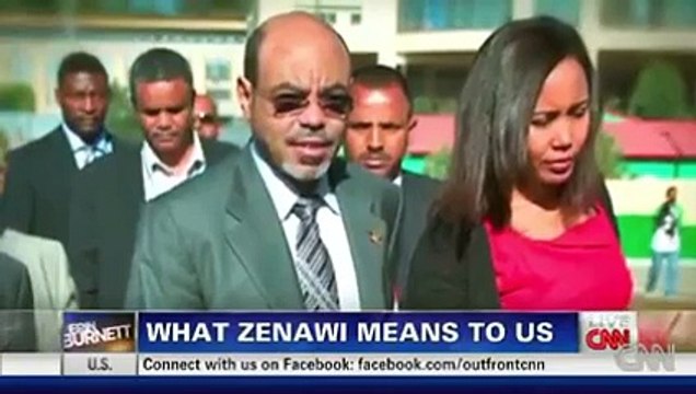 Erin Burnett of CNN takes on Meles Zenawi and China