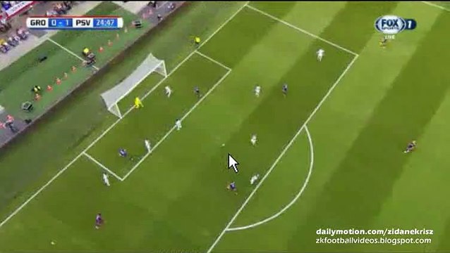 0-1 Luuk de Jong Goal | Groningen v. PSV Eindhoven - Dutch Supercup 02.08.2015