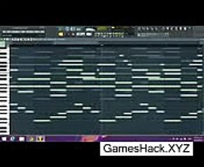 Fl Studio 11 - Minecraft Sweden [Piano song]