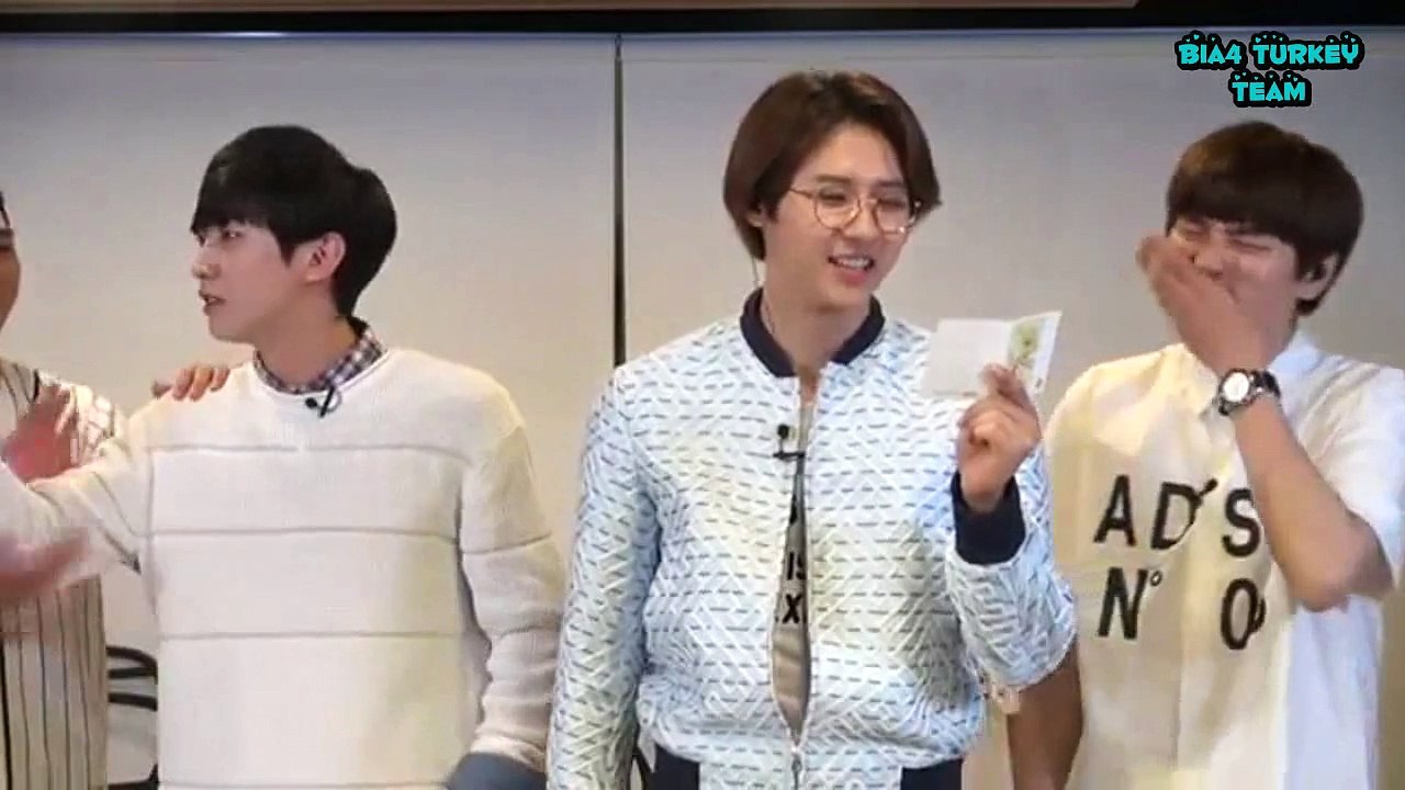 150605 B1A4 NICONICO - CNU'dan Jinyoung'a Mektup (Türkçe Altyazılı)