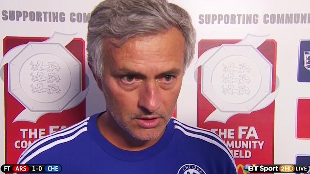 Arsenal - Chelsea : la réaction de José Mourinho