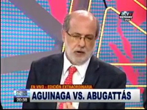 29MAY 2009 TV17 A AGUINAGA Y DANIEL ABUGATTÁS, LAS RESPUESTAS DE NADINE HEREDIA EN EL CONGRESO 3