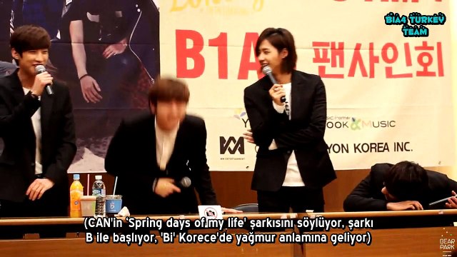 140329 B1A4 Yeongdeungpo İmza Günü (Türkçe Altyazılı)