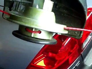 25cc craftsman weed eater: how to change line