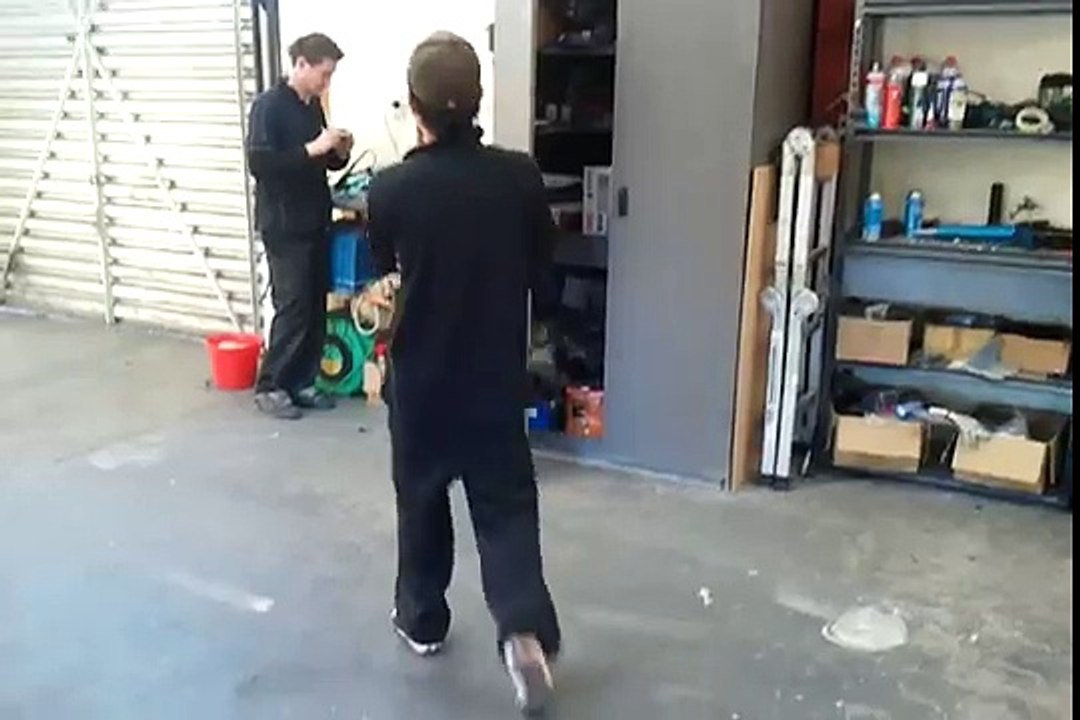 Angelo Wetting His Pants