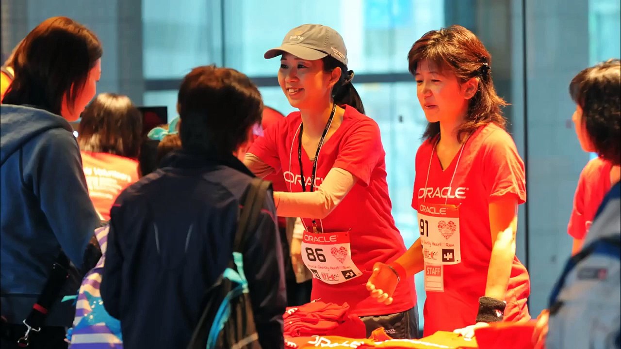 Oracle Charity Heart Run