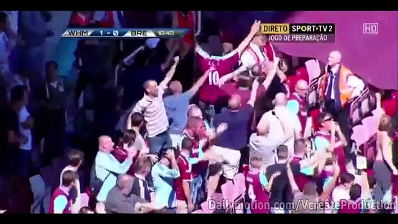 West Ham United vs  Werder Bremen 1-2 |All Goals and Highlights HD |- Friendly 02.08.2015