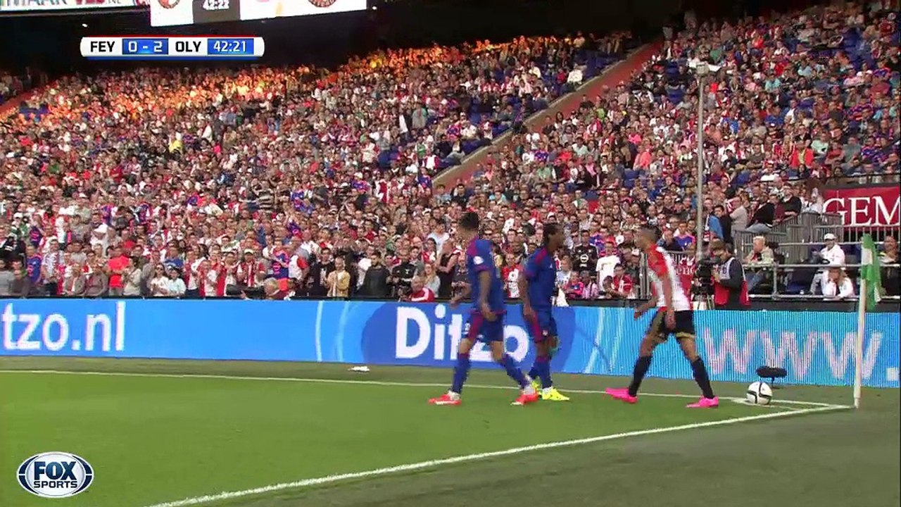01-08-2015 Samenvatting Feyenoord - Olympiakos Piraeus