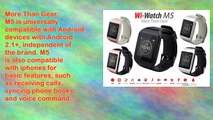 Versatile Bluetooth Smartwatch Wime Wiwatch M5 for Android Phones