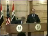 President Bush Get Shoes Thrown At Him In Baghdad By Journalist   New Bush Shoe Flash Game Links
