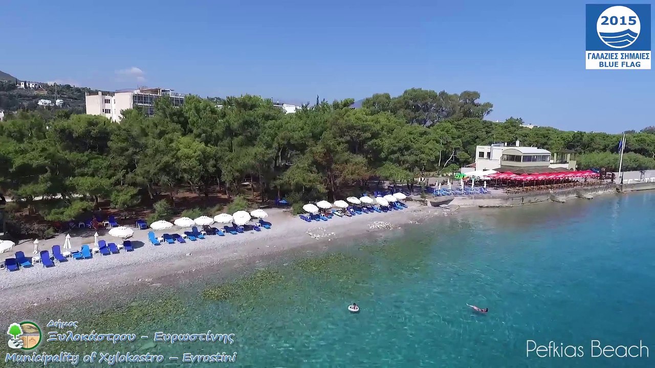 Δήμος Ξυλοκάστρου - Ευρωστίνης από ψηλά...!!! 2015