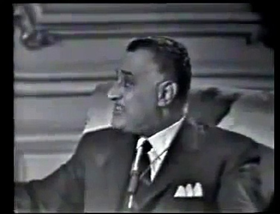 Gamal Abdel Nasser 1969 New York interview in English.