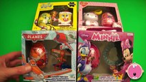 Disney Planes Minnie Mouse Hello Kitty SpongeBob SquarePants Surprise Egg and Toy Opening!