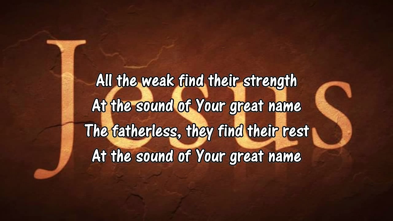Your Great Name - Natalie Grant (Worship Song with Lyrics)
