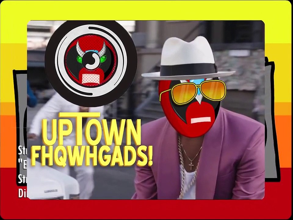 Bruno Mars vs. Strong Bad - Uptown Fhqwhgads