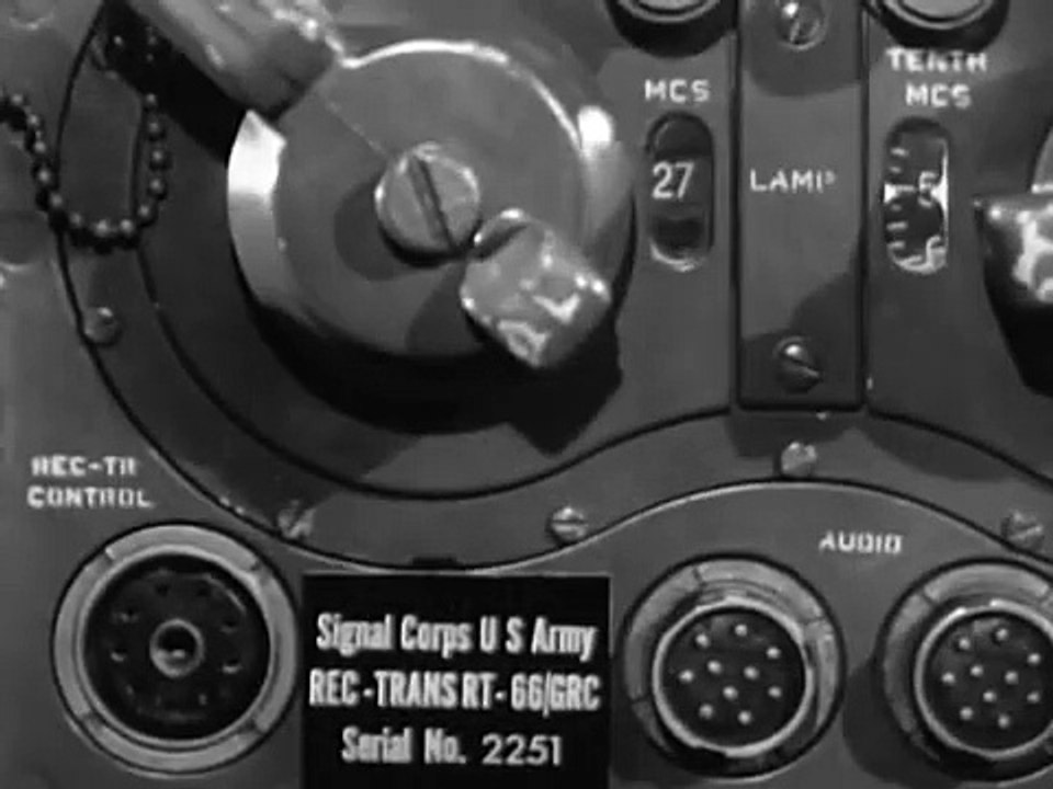 Radio Set AN/VRC12 pt1-2 1963 US Army Training Film