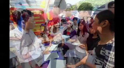 Nhà bạt trong ngày hội tư vấn xét tuyển tại trường DH Bách Khoa