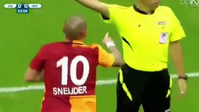 [LOL EXA] Wesley Sneijder Goal Galatasaray 1 - 0 Inter Milano Friendly 2015 HD