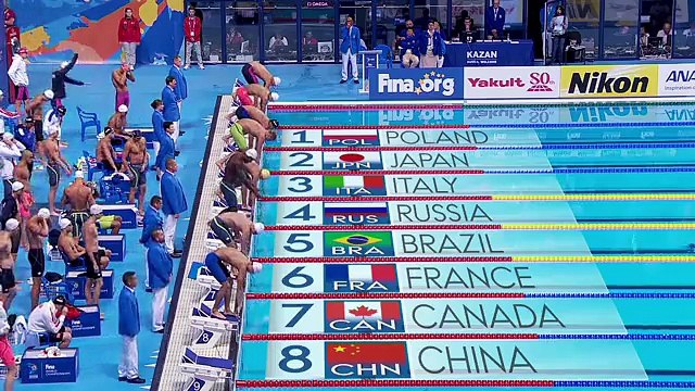 Natation Finale 4x100M Nage Libre (H)