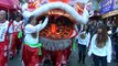 Giant Chinese Lion Dance, San Francisco CA