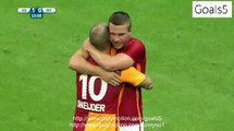 Wesley Sneijder Goal Galatasaray 1 - 0 Inter Milan Friendly Match 2-8-2015