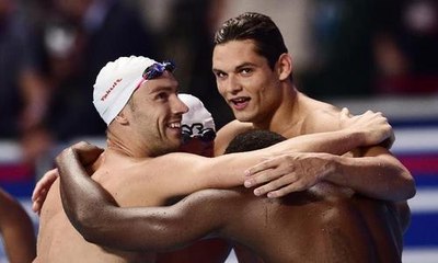 Le relais français en or sur 4x100m !