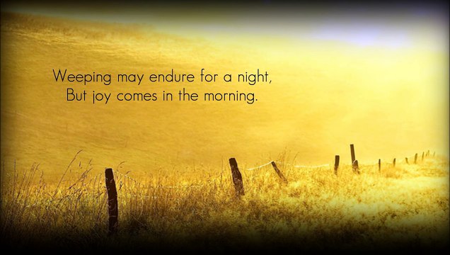 Psalm 30 Song Joy Comes in the Morning (Esther Mui) Christian Praise Worship Scripture w/ Lyrics)