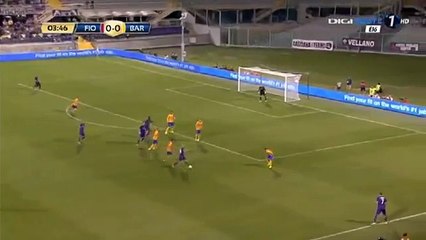 Bernardeschi Goal - Fiorentina vs Barcelona 1-0 (Champions Cup) 2015