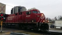 CP Rail's Oil Train And Idiot Drivers In London Ontario 4/9/13 Columbia Photos