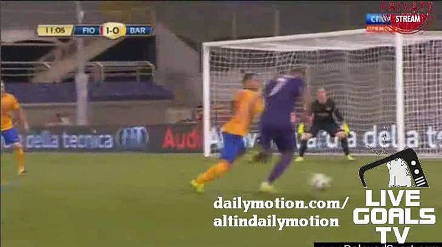 Bernardeschi Fantastic Goal Fiorentina 2-0 FC Barcelona 02.08.2015