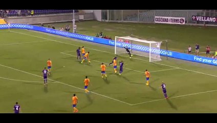 Goal Bernardeschi - Fiorentina 1-0 Barcelona - 02-08-2015