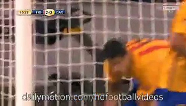 Luis Suarez Amazing Goal Fiorentina 2-1 Barcelona | ICC N.A 2.08.2015 HD