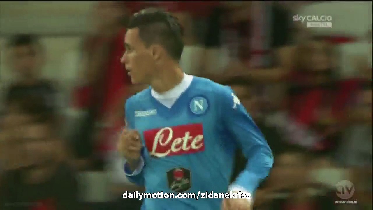 1-1 José Callejon Goal HD | OGC Nice v. Napoli - Friendly 02.08.2015