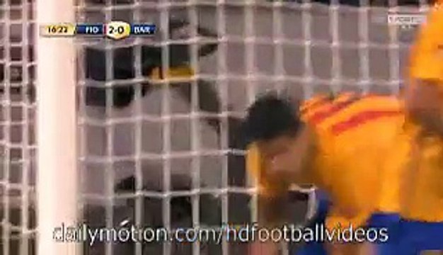 Super Goal Suarez Fiorentina 2-1 Barcelona | ICC N.A 2.08.2015 HD