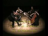 Menselsshon op.13 A Minor 1er Mov. Arcano string quartet