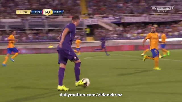 2-0 Federico Bernardeschi Second Goal HD _ Fiorentina v. Barcelona - International Champions Cup 02.08.2015