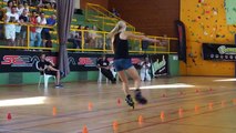 YouTube: Bella patinadora deslumbra en Mundial con estos impresionantes trucos