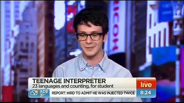 Polygot Teen speaks 23 languages - Persian being his favourite