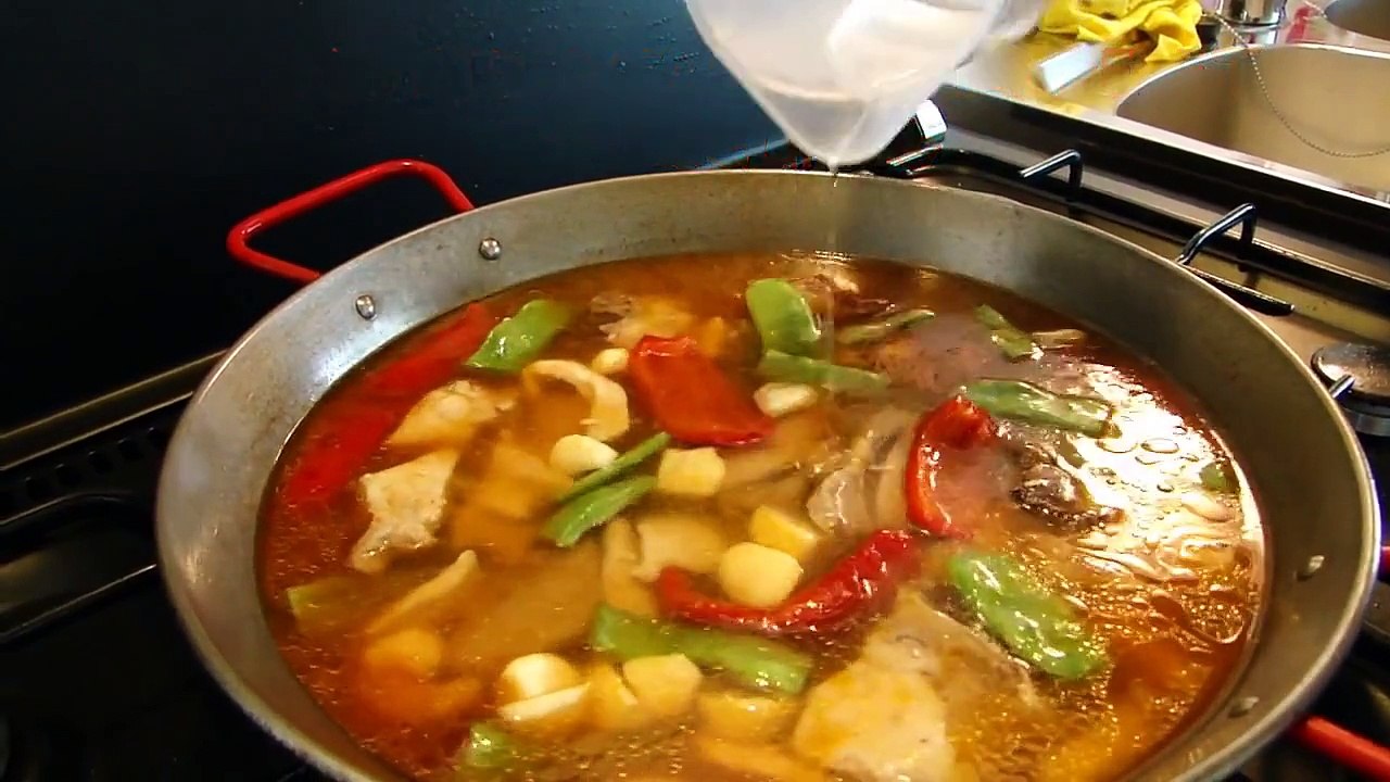 RECETTE PAËLLA VALENCIANA DE ROSA