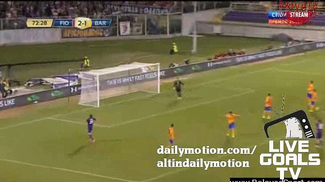 Manuel Pasqual Fantastic Shoot Fiorentina 2-1 Barcelona - International Champions Cup - 02.08.2015