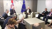 Herman Van Rompuy meets President of Croatia