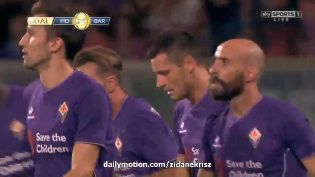 All Goals HD | Fiorentina 2-1 Barcelona - International Champions Cup 02.08.2015