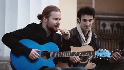 Andrey Dobrovolskiy feat. Evgeniy Lamba.  Mannerheim' Street' Blues. Slide Guitar.
