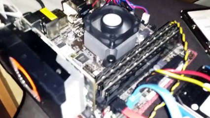AM1H-ITX + Athlon 5350+GTX 750 TI overclock