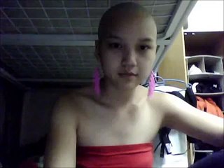 I shaved my head clean! Also, ALOE VERA!