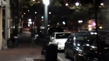 Bums Fist Fighting in Portland, Maine - COPS come! Police Video